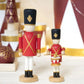 Freestanding Nutcracker Soldier 18cm Wooden Christmas Shape to Decorate