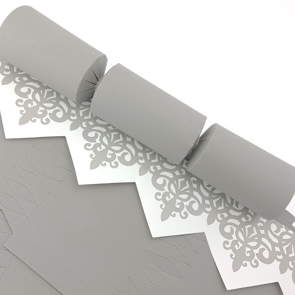 Silver Grey | Cracker Making DIY Craft Kits | Make Your Own | Eco Recyclable