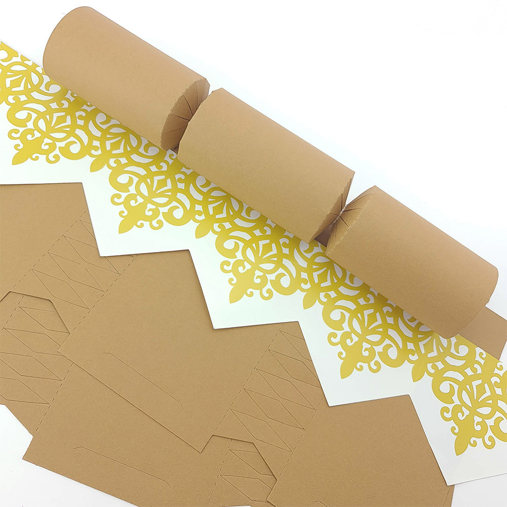 Tan Brown | Cracker Making DIY Craft Kits | Make Your Own | Eco Recyclable