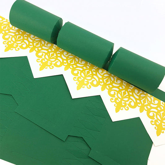 Rich Green | Cracker Making DIY Craft Kits | Make Your Own | Eco Recyclable
