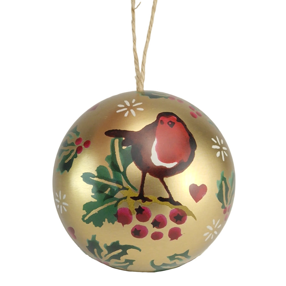 Fillable Tinware Bauble | Christmas Stamping | Emma Bridgewater | 7cm