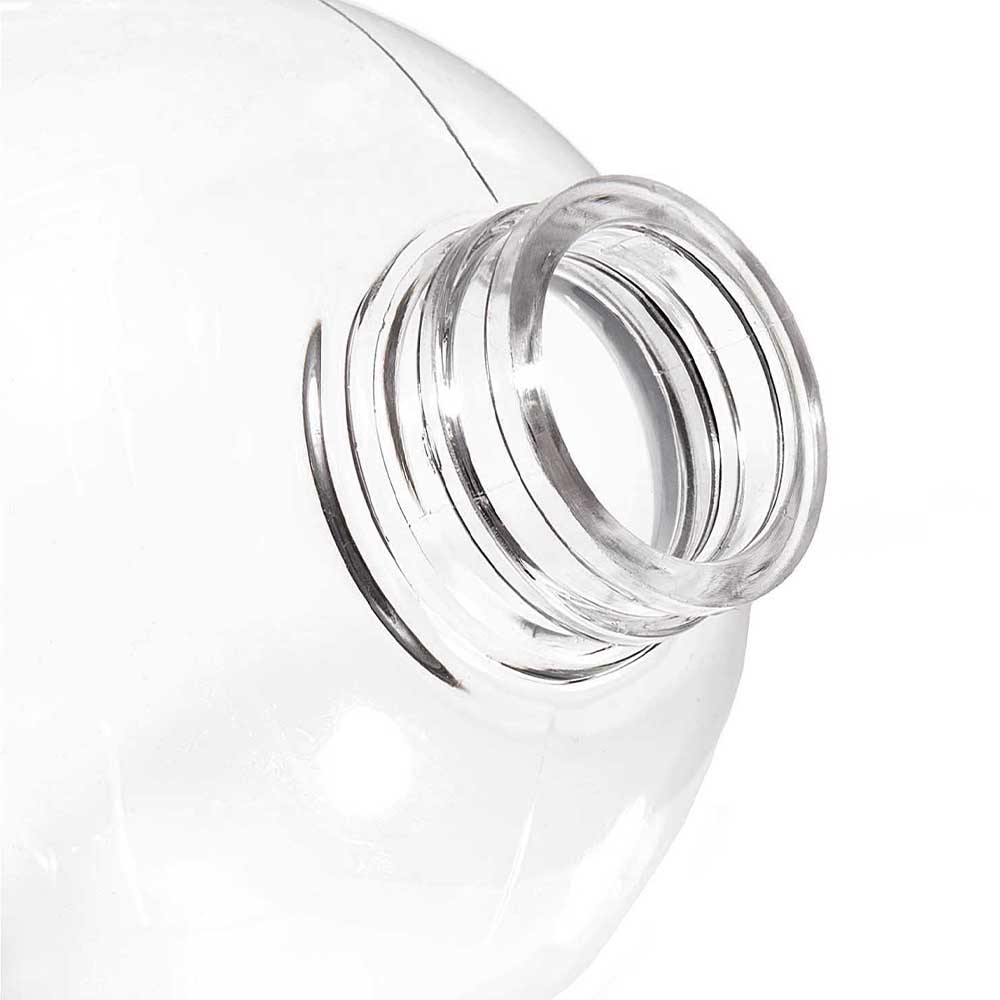 Plastic Fillable Christmas Bauble | Heart or Ball | One Part with Removable Cap