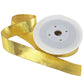 Silver or Gold | 15mm  to 40mm Wide | Metallic Flexible Lurex Ribbon | 20m Reel