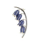 Dainty Bluebell Brooch | Deep Blue | 4.5cm Long | Mini Gift | Cracker Filler