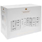 White Expanding Advent Cabinet to Fill | 24 Drawer Storage | 24 x 32 x 16cm