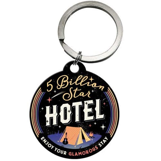 Born to Camp | Metal Keyring | Mini Gift | Cracker Filler