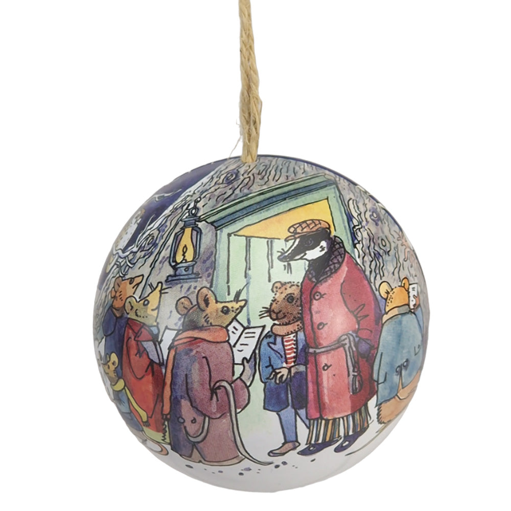 Fillable Tinware Bauble | Christmas Winter Scene | Emma Bridgewater | 7cm