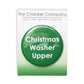 Christmas Washer Upper | 38mm Button Pin Badge | Mini Gift | Cracker Filler