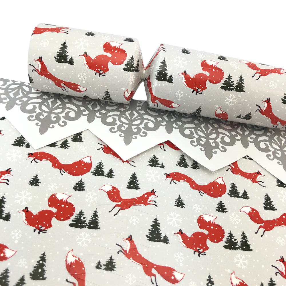 Christmas Fox | Cracker Making Craft Kit | Make & Fill Your Own