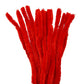 15Pk 15mm Single Colour Packs 30cm Chunky Chenille Stems Craft Pipe Cleaners