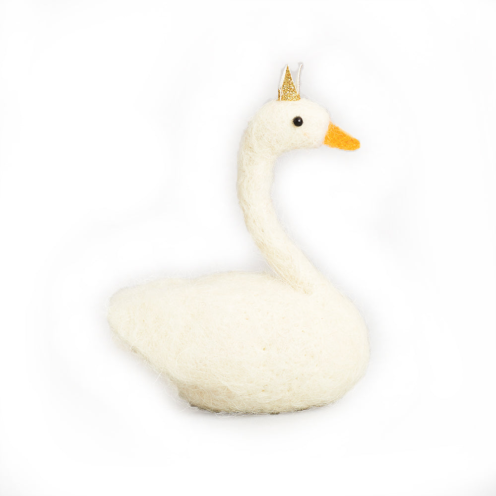 Swan Lake Needle Felting Craft Kit for Adults