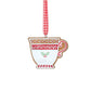 NEW - Iced Gingerbread Teacup Ornament | Christmas Tree Decoration