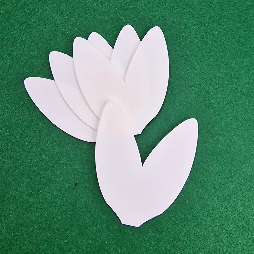 8 Pairs of Foam Easter Bunny Ears for Kids Crafts | 10cm Tall