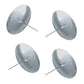 Metal Candle Holder on Metal Pin - Pack of 4 - Choice of Size and Colour