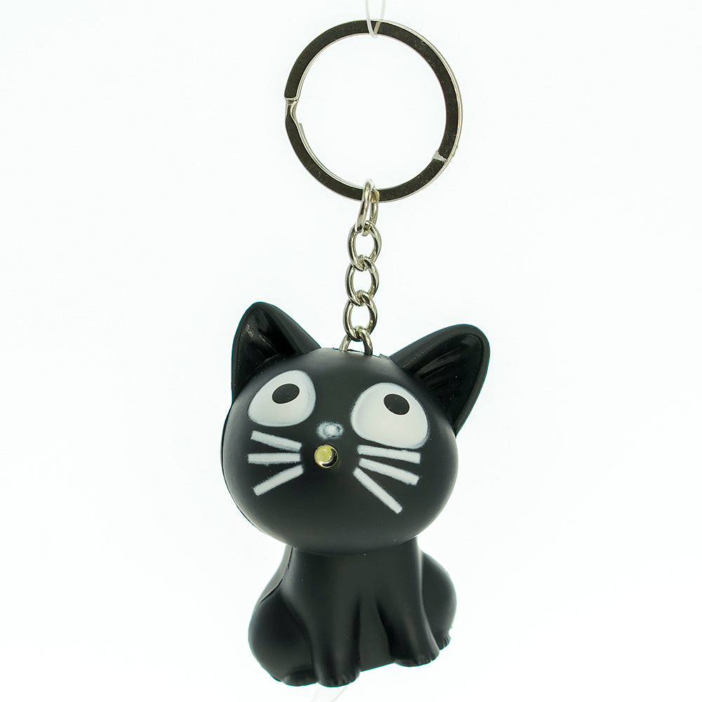 Light Up Pussy Cat Keyring | Cracker Filler | Mini Gift