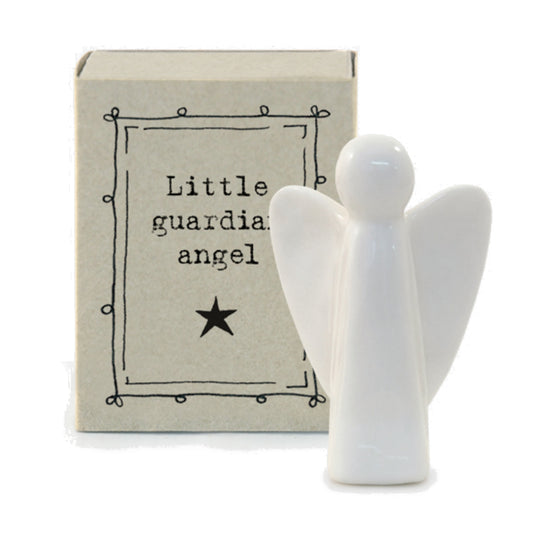 Little Guardian Angel | Ceramic Angel | Cracker Filler | Matchbox Mini Gift
