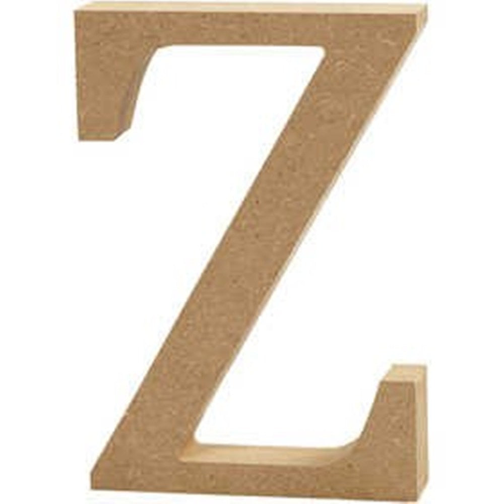 Large 13cm Wooden MDF Capital Letters, Numbers & Symbols for Crafts