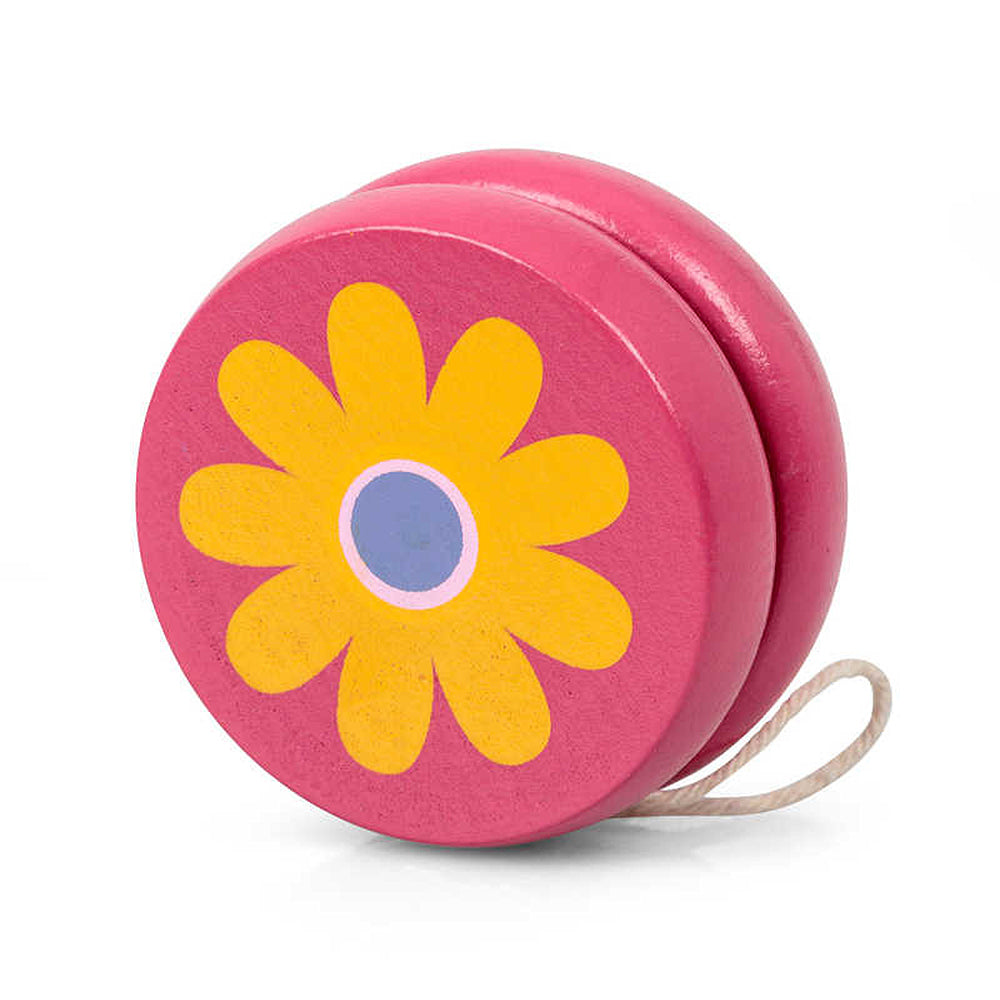 Mini Colourful Wooden Yo Yo for Kids | Single | Mini Gift | Cracker Filler