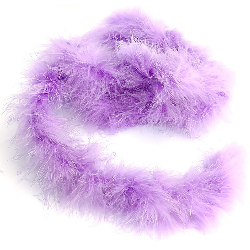 2m Marabou Feather Trim for Crafts | Choice of Colours