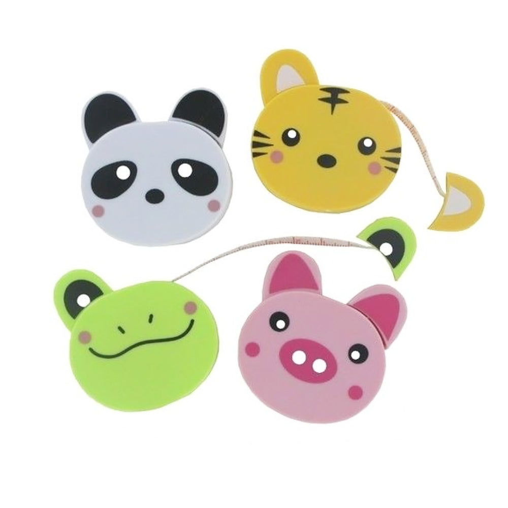 Animal Retractable Tape Measure | Single | Cracker Filler | Mini Gift