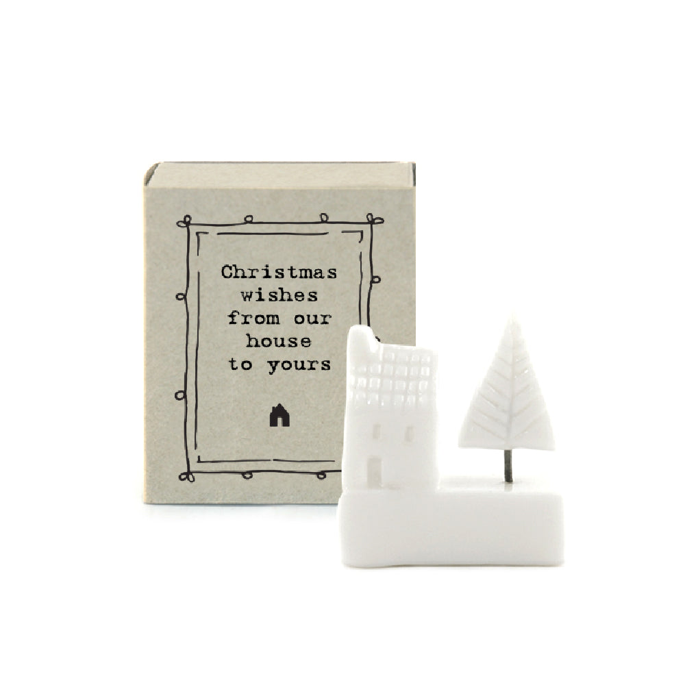 Christmas Wishes From Our House To Yours | Cracker Filler | Matchbox Mini Gift