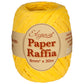 8mm x 30m Paper Raffia Ribbon Roll - Recyclable & Biodegradable - All Colours