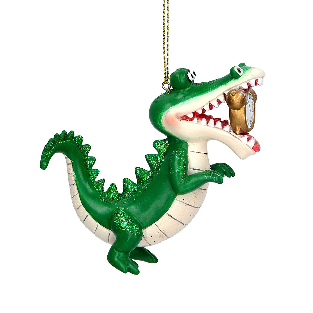 Crocodile Hanging Ornament | Peter Pan Christmas Tree Decoration | Gisela Graham