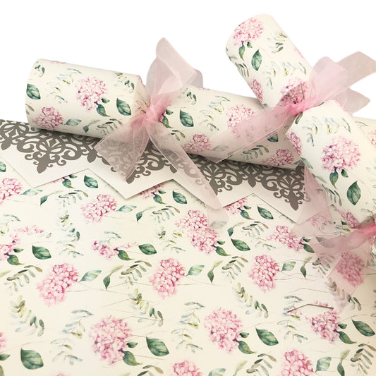 Pink Wedding Hydrangea | Cracker Making Craft Kit | Make & Fill Your Own
